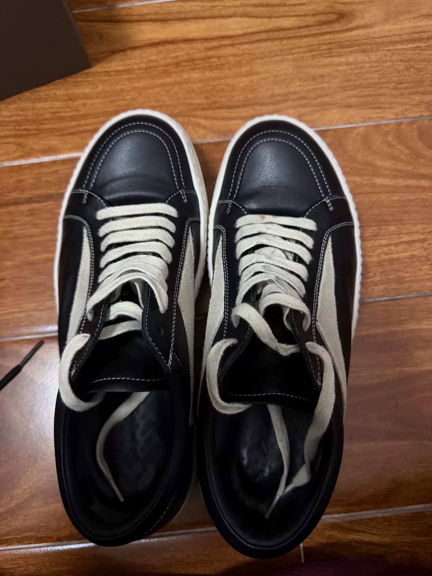 черно-белая коробка rickowens ro 42 оригинальные аксессуары для коробки, как показано на картинке, fidelity не продается как подделка