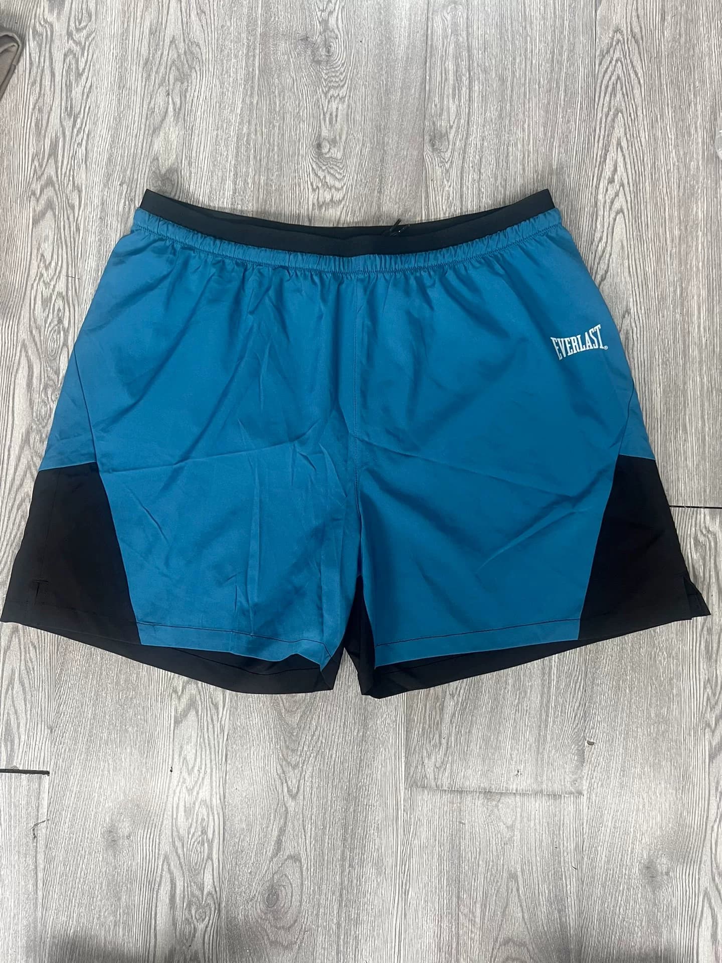 Спортивные шорты Everlast, совершенно новые, с синей строчкой, дышащие и удобные, подходят для