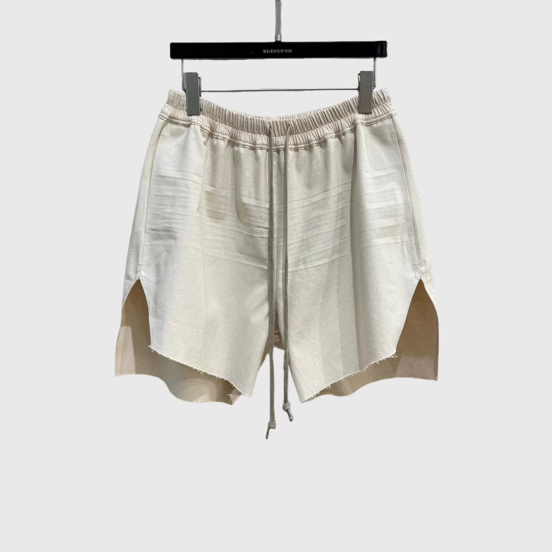 Повседневные шорты Rick Owens от Rick Owens высшего качества, дышащие, с завязками, свободные и подчеркивающие индивидуальность американца